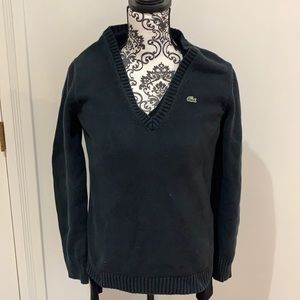 IZOD cotton V-neck sweater